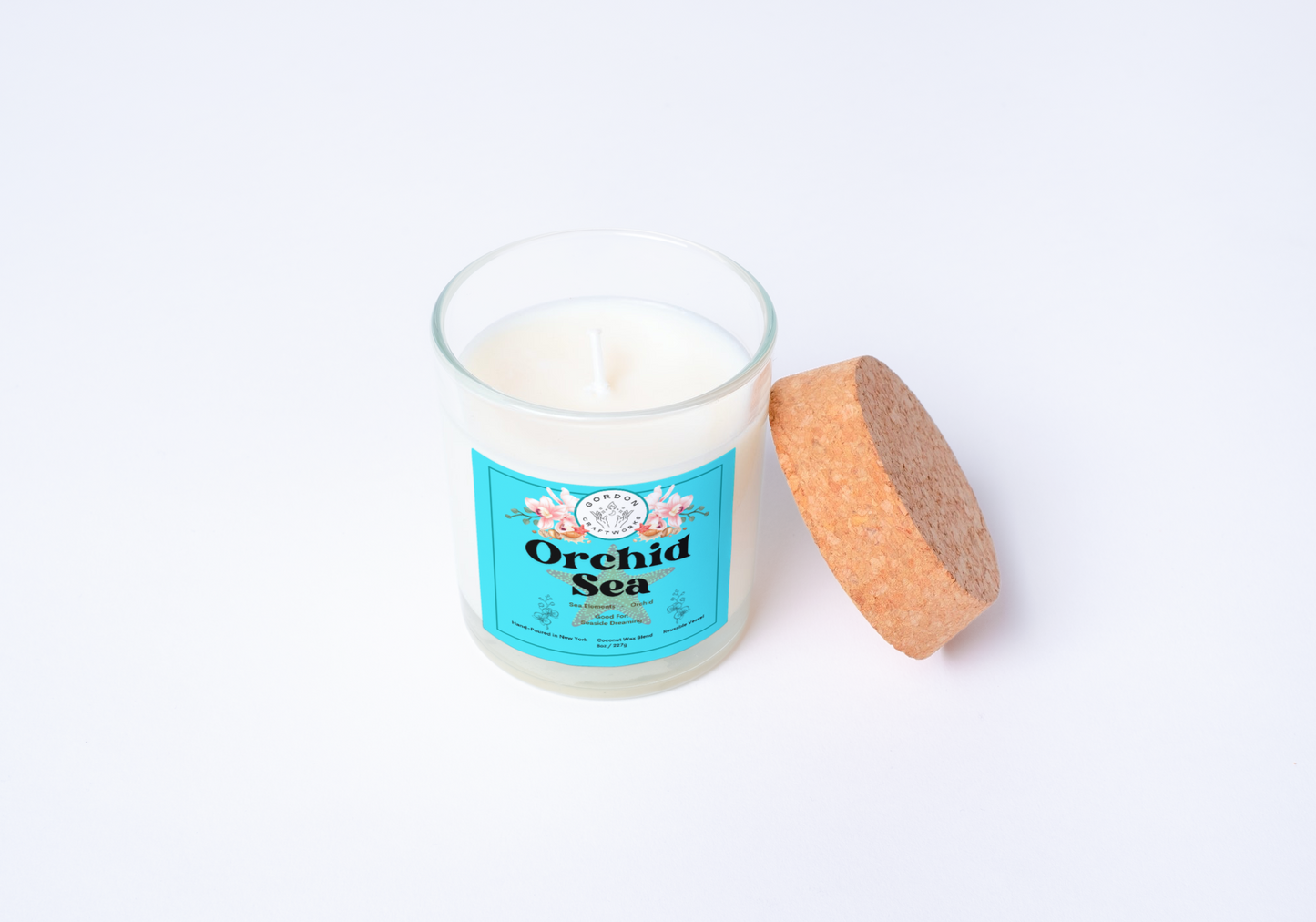 Orchid Sea Deluxe Candle - Gordon Craftworks